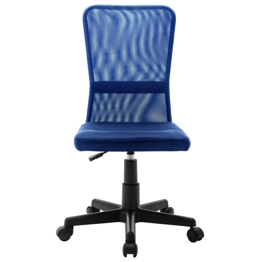 vidaXL Kancelářská židle modrá 44 x 52 x 100 cm síťovina textil