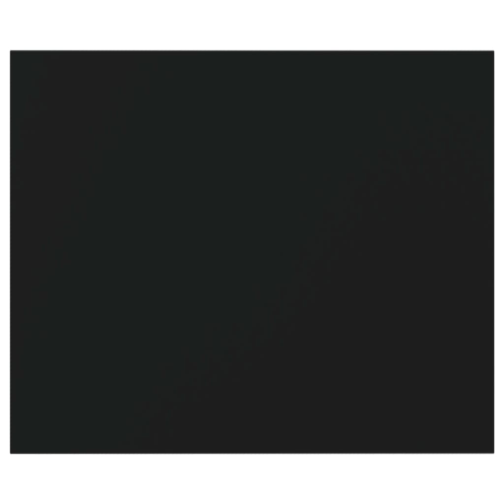 vidaXL Přídavné police 8 ks černé 60 x 50 x 1,5 cm dřevotříska