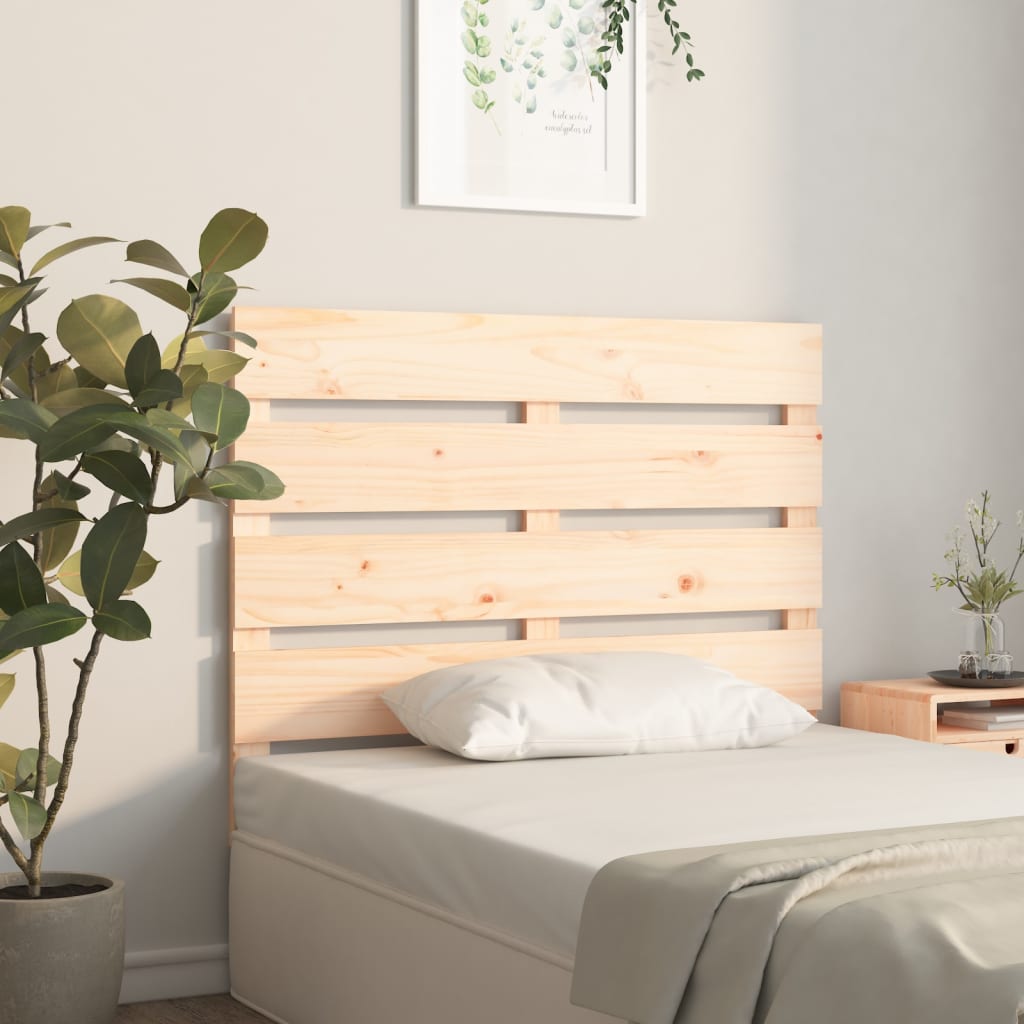 vidaXL Čelo postele 90 x 3 x 80 cm masivní borovice