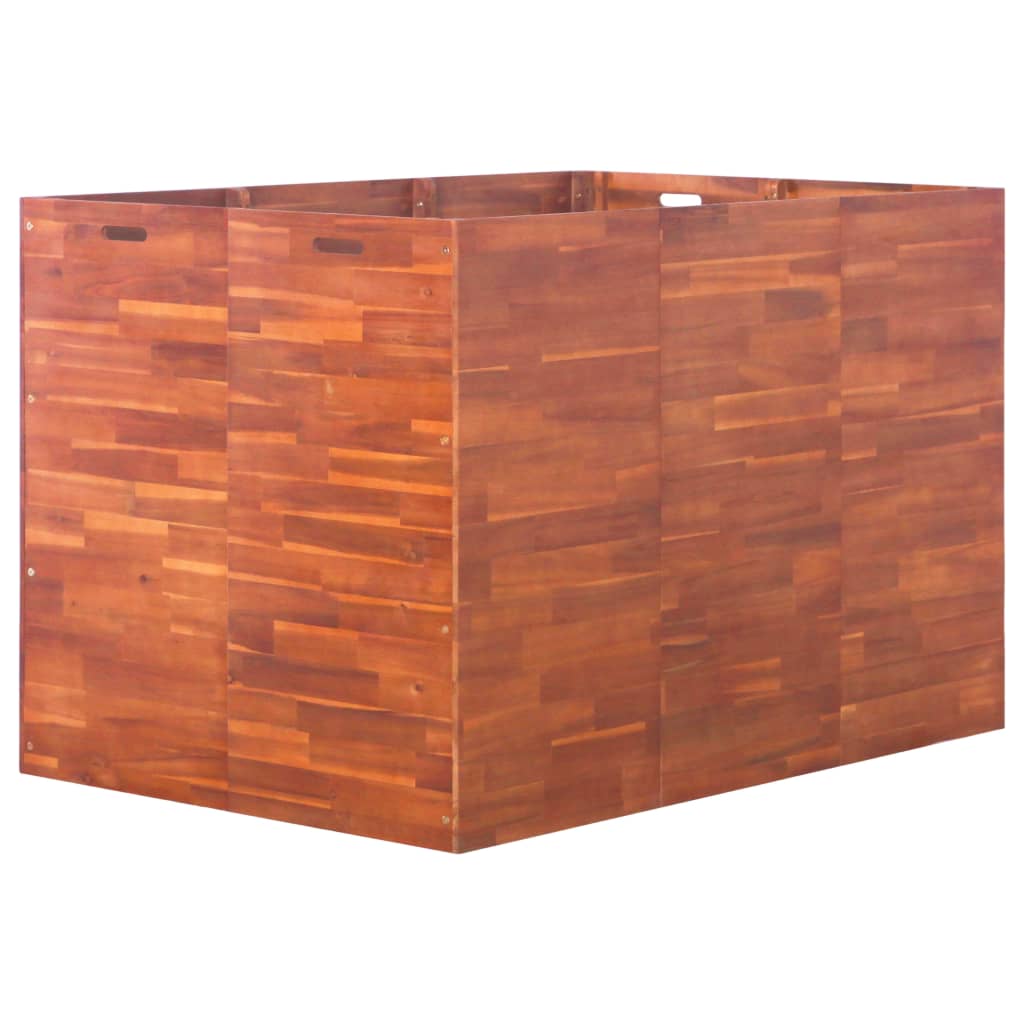 vidaXL Vyvýšený záhon akáciové dřevo 150 x 100 x 100 cm
