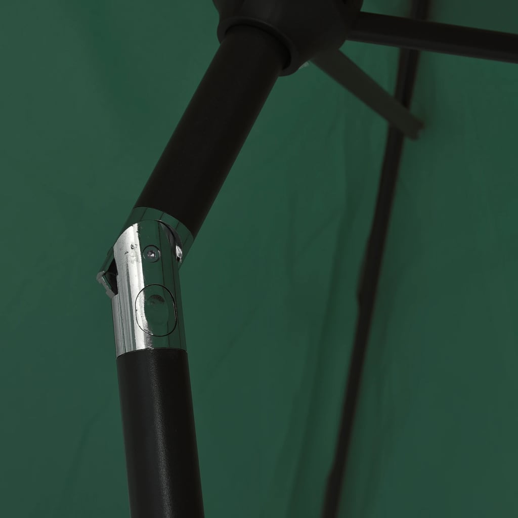vidaXL Slunečník 200 x 300 cm zelený obdélníkový