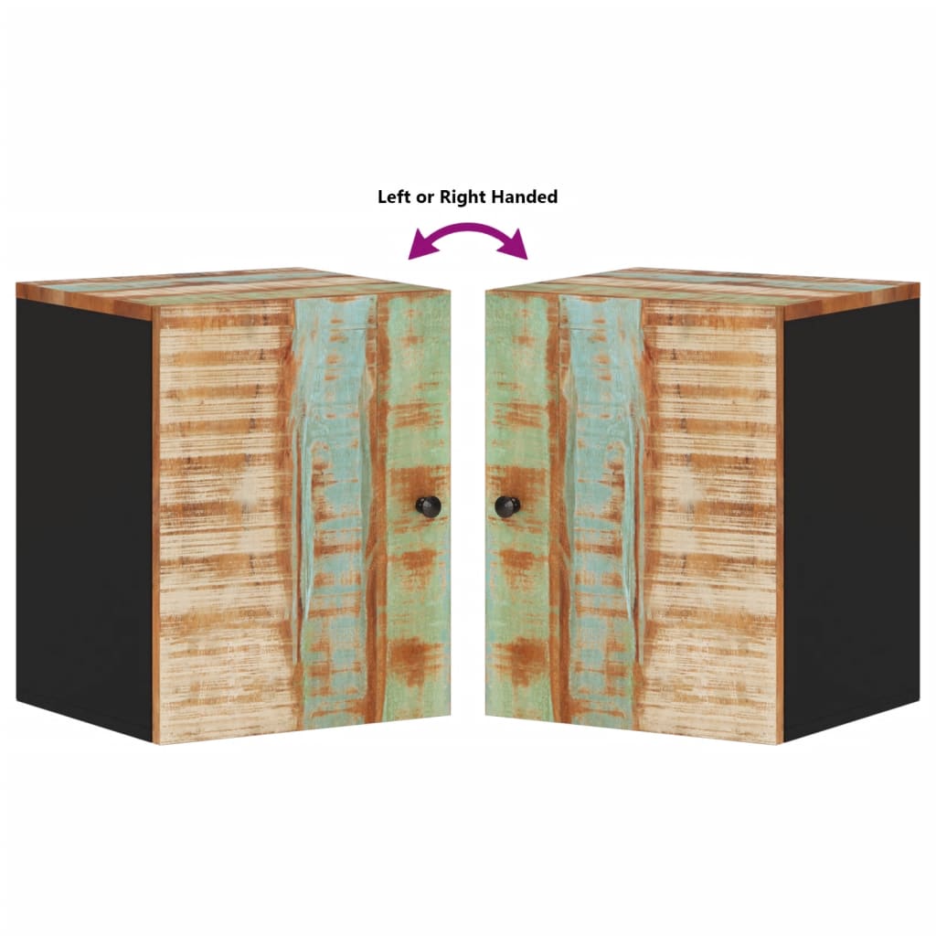vidaXL Koupelnová nástěnná skříňka 38 x 33 x 48 cm recyklované dřevo