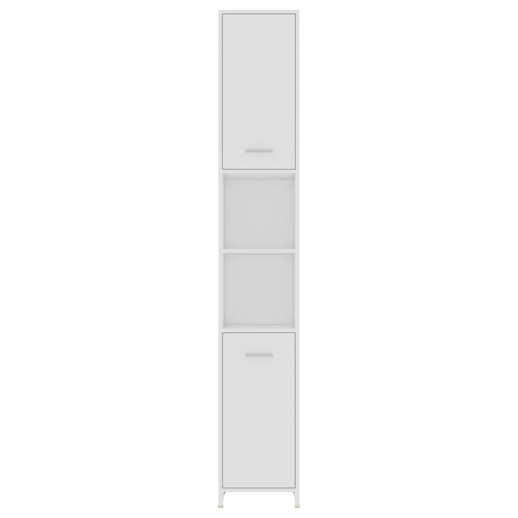vidaXL 4dílný set koupelnového nábytku bílý