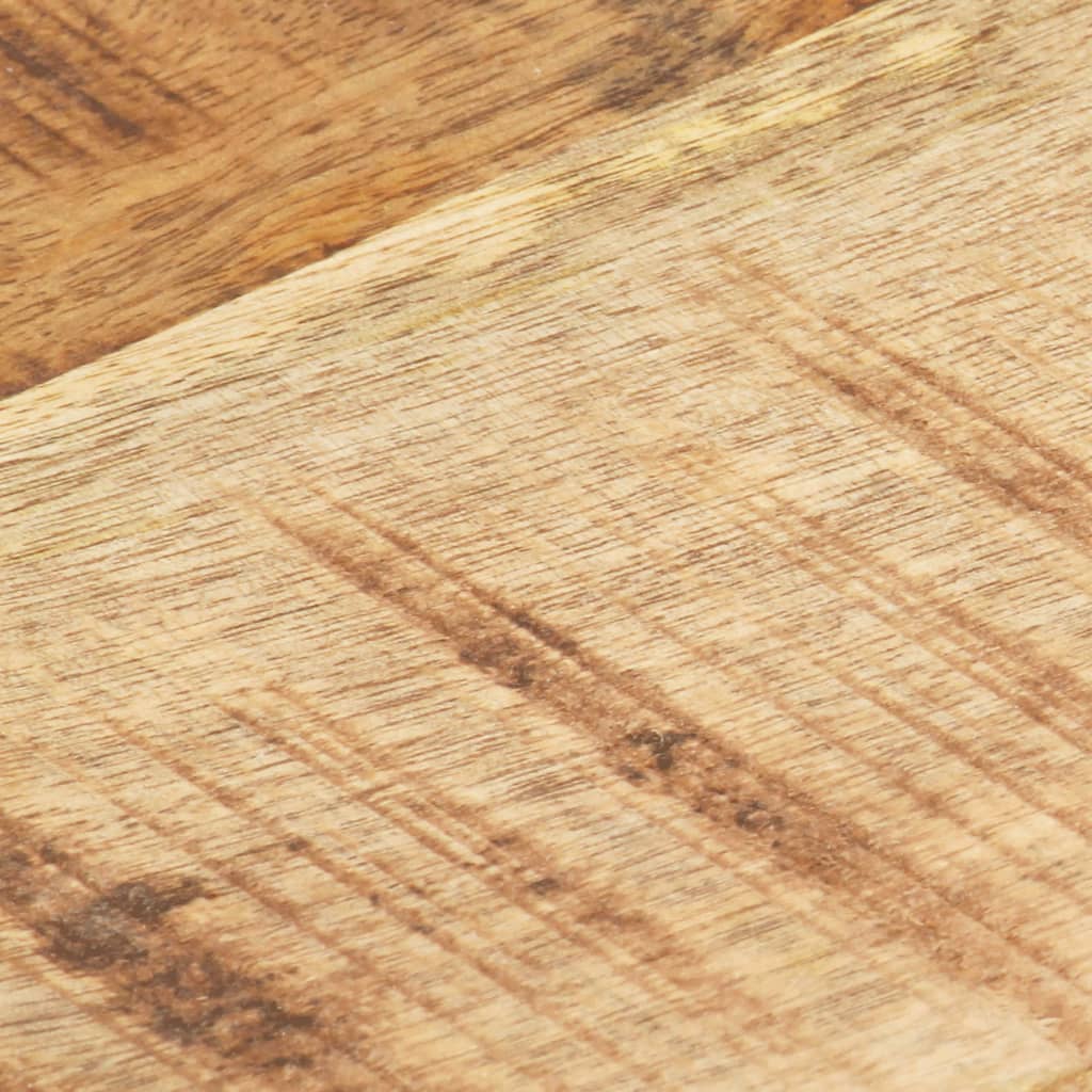 vidaXL Stolní deska masivní mangovníkové dřevo 25–27 mm 80 x 80 cm
