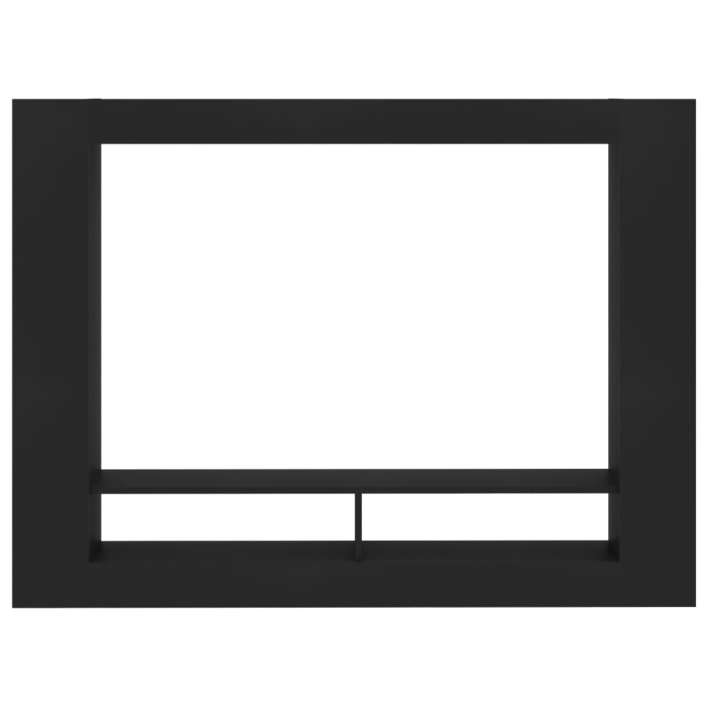 vidaXL TV stolek černý 152 x 22 x 113 cm dřevotříska