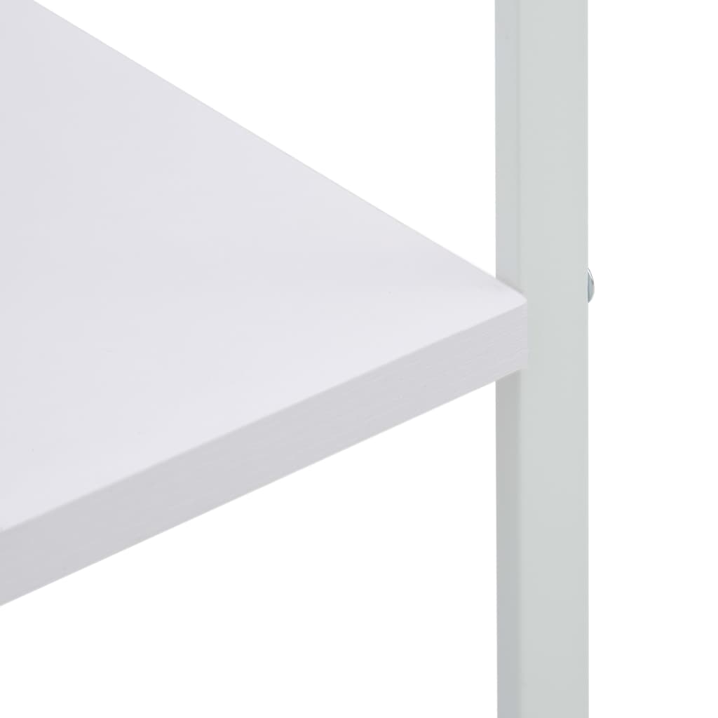 vidaXL Skříňka na mikrovlnku bílá 60 x 39,6 x 79,5 cm kompozitní dřevo