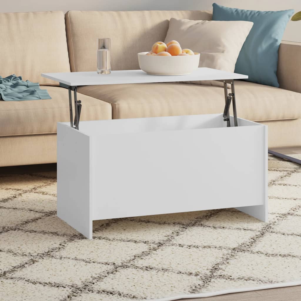 vidaXL Konferenční stolek bílý 102 x 55,5 x 52,5 cm kompozitní dřevo