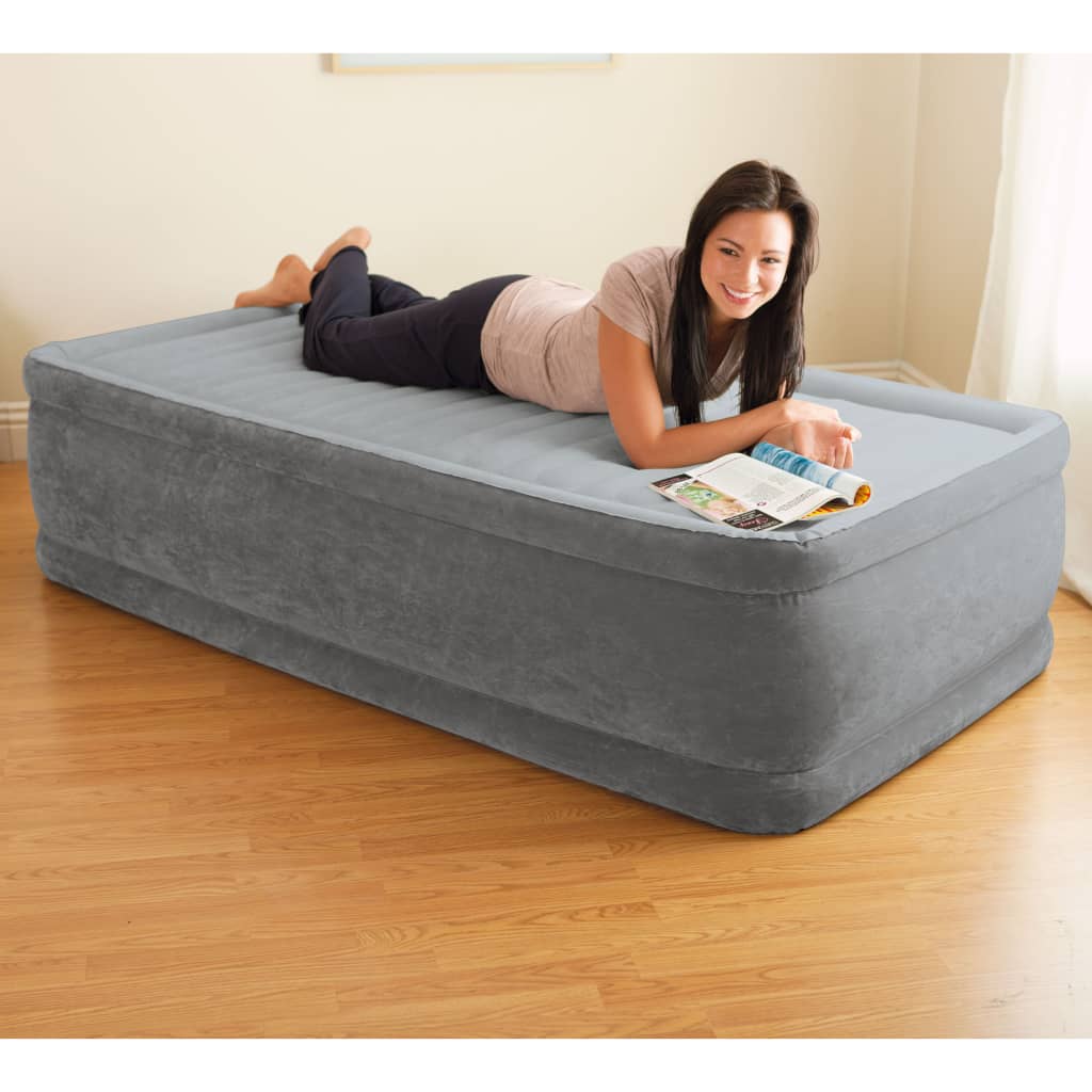 Intex Nafukovací postel Dura-Beam Deluxe Comfort Plush 99x191x46 cm