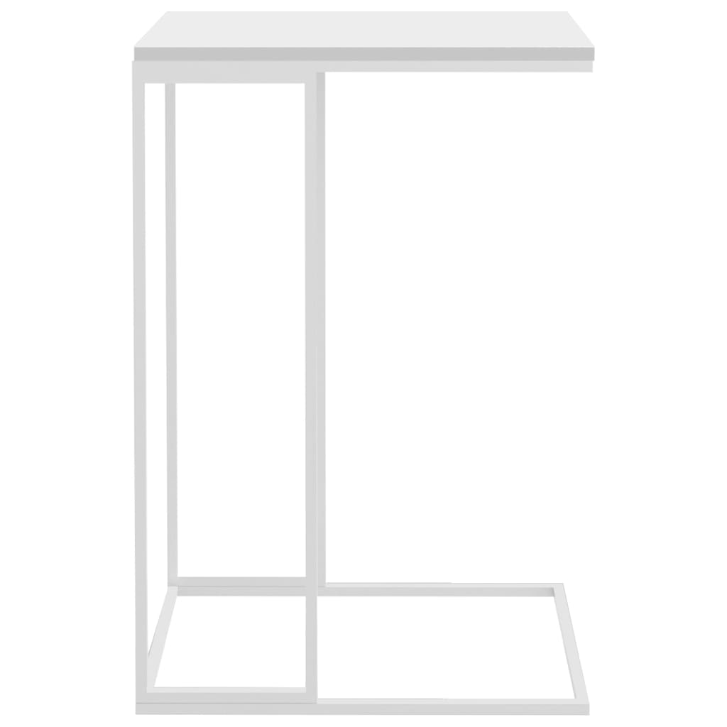 vidaXL Odkládací stolek bílý 40 x 30 x 59 cm kompozitní dřevo