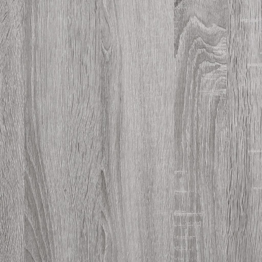 vidaXL Lavice s botníkem šedá sonoma 102 x 32 x 50 cm kompozitní dřevo