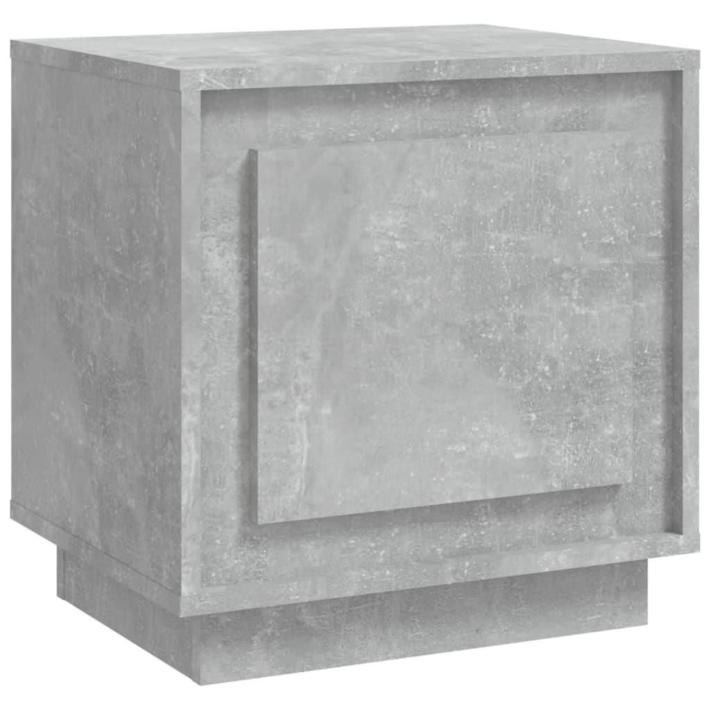 vidaXL Noční stolek betonově šedý 44 x 35 x 45 cm kompozitní dřevo