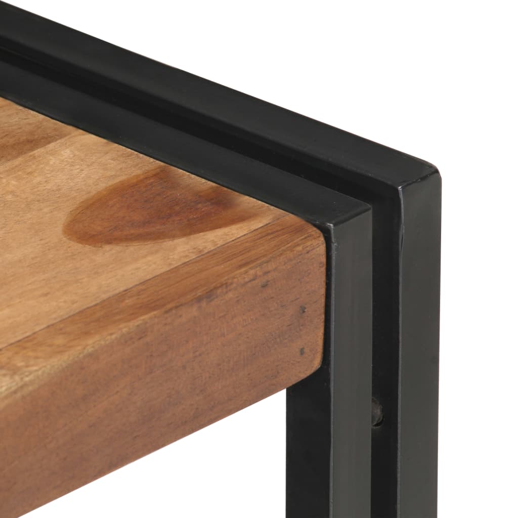vidaXL TV stolek 120x30x40 cm masivní dřevo s sheeshamovým povrchem