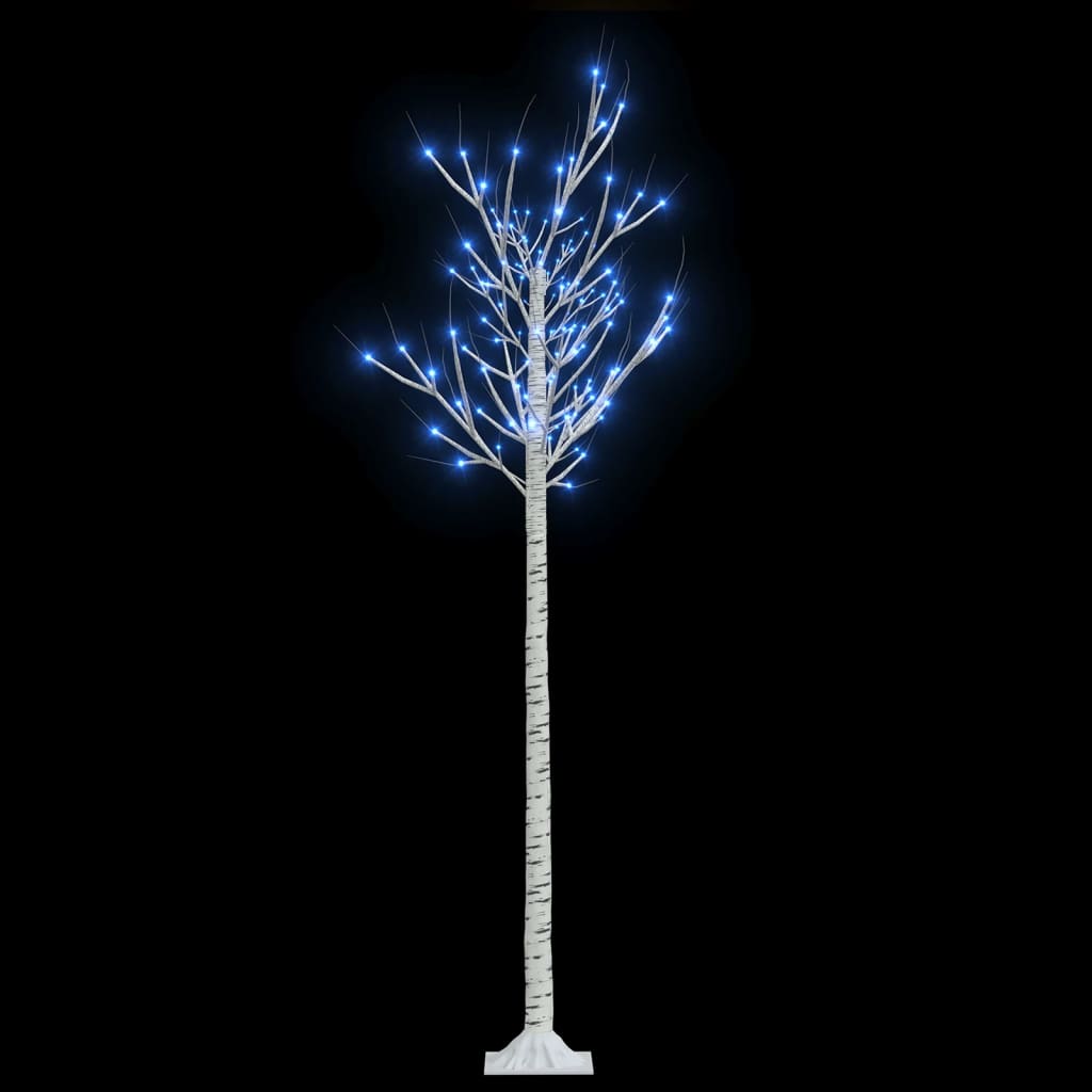 vidaXL Vánoční stromek 180 modrých LED 1,8 m vrba dovnitř i ven