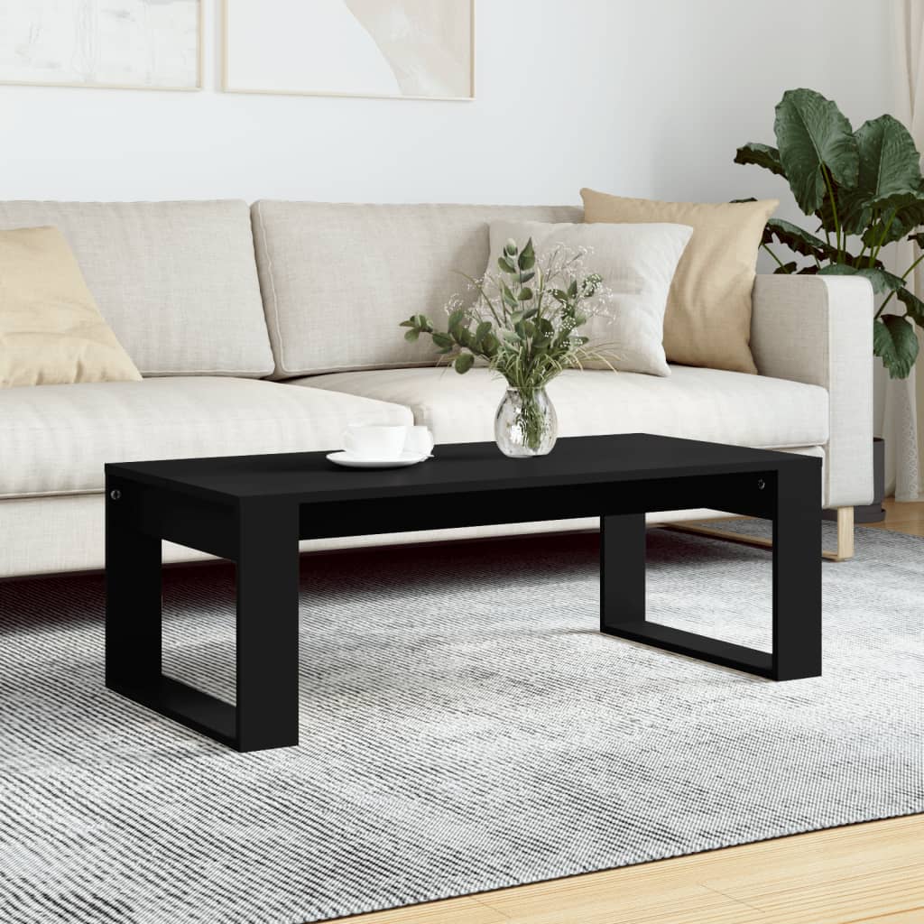 vidaXL Konferenční stolek černý 102 x 35 x 50 cm kompozitní dřevo