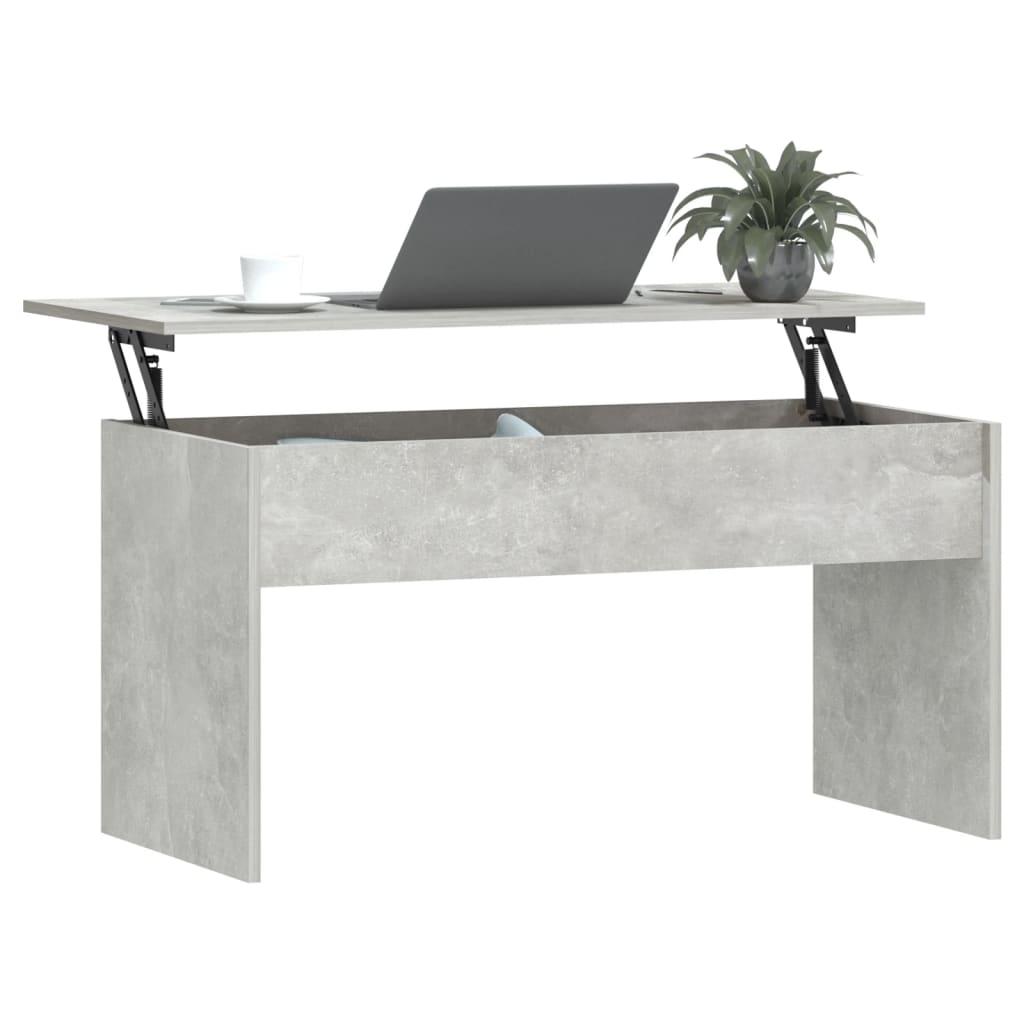 vidaXL Konferenční stolek betonově šedý 102 x 50,5 x 52,5 cm kompozit