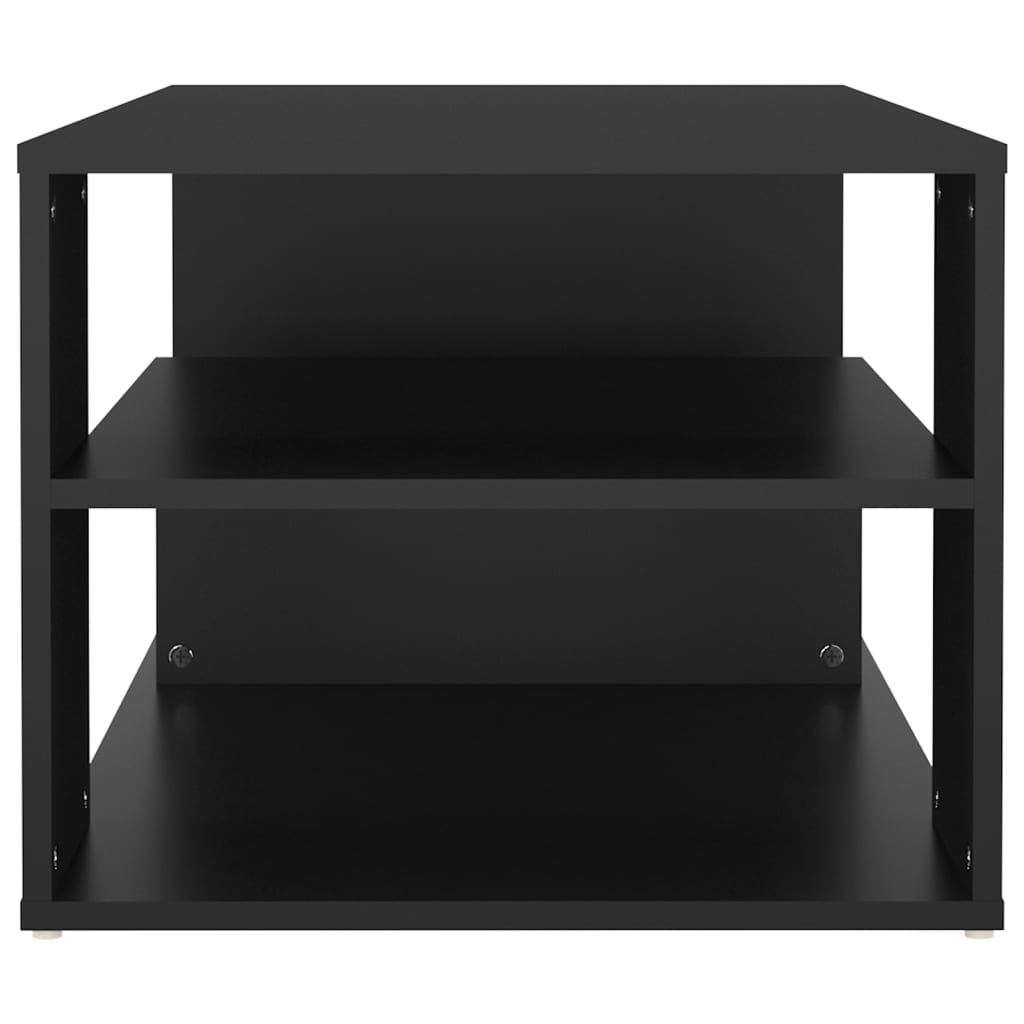 vidaXL Konferenční stolek černý 100 x 50 x 40 cm dřevotříska
