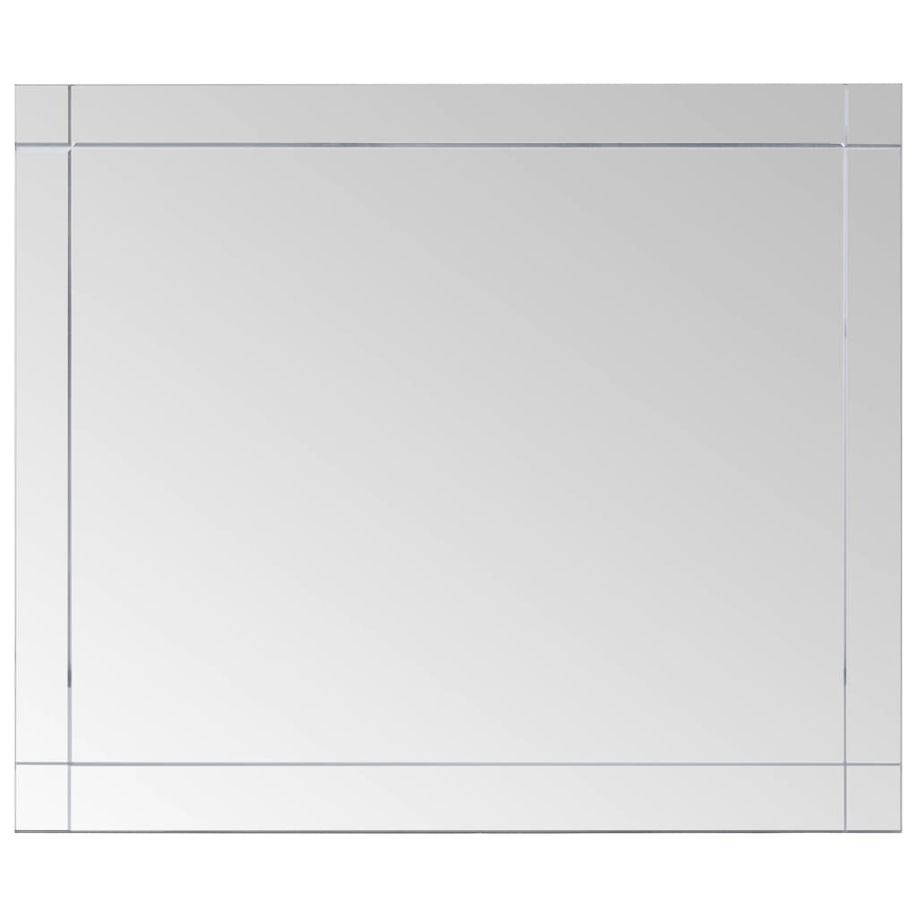 vidaXL Nástěnné zrcadlo 80 x 60 cm sklo