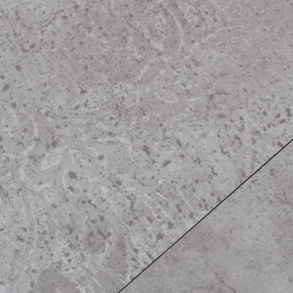 vidaXL Samolepicí podlahová krytina PVC 5,21 m² 2 mm zemitě šedá