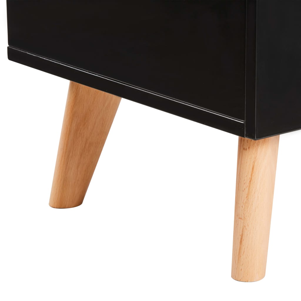 vidaXL TV stolek černý 120 x 40 x 46 cm MDF