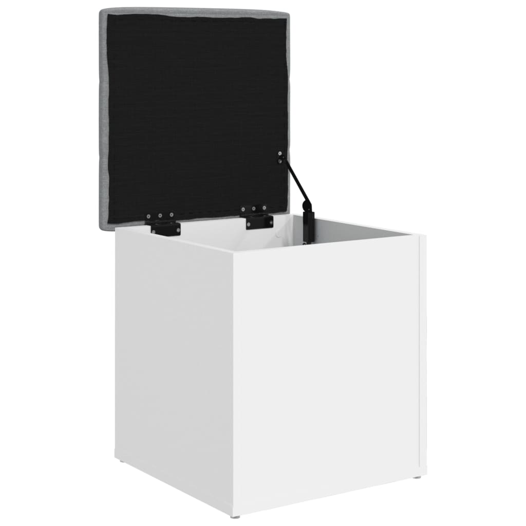 vidaXL Úložná lavice bílá 42 x 42 x 45 cm kompozitní dřevo