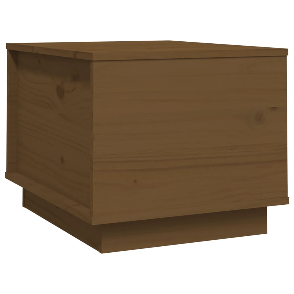 vidaXL Konferenční stolek medově hnědý 40x50x35 cm masivní borovice