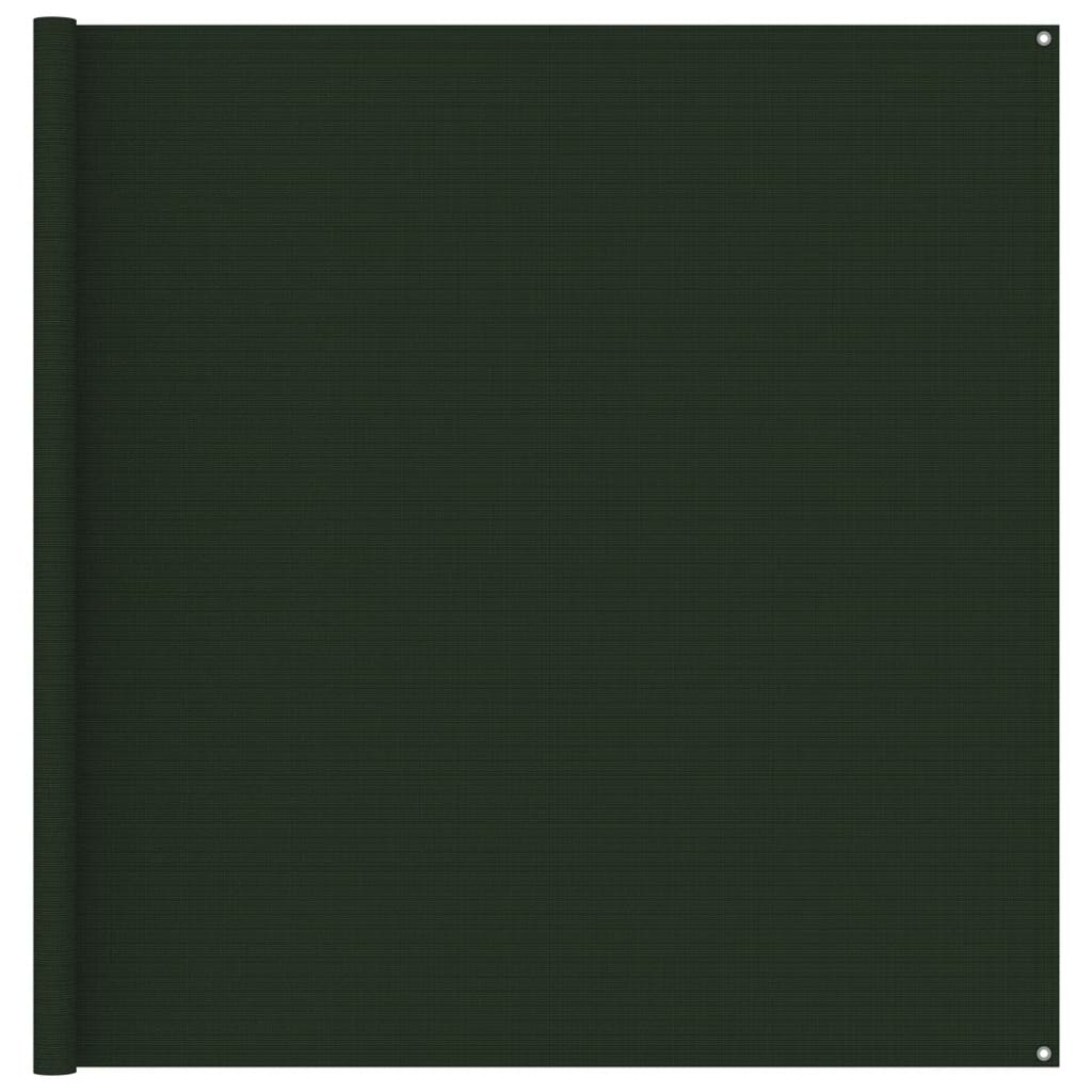 vidaXL Koberec do stanu 200 x 400 cm tmavě zelený