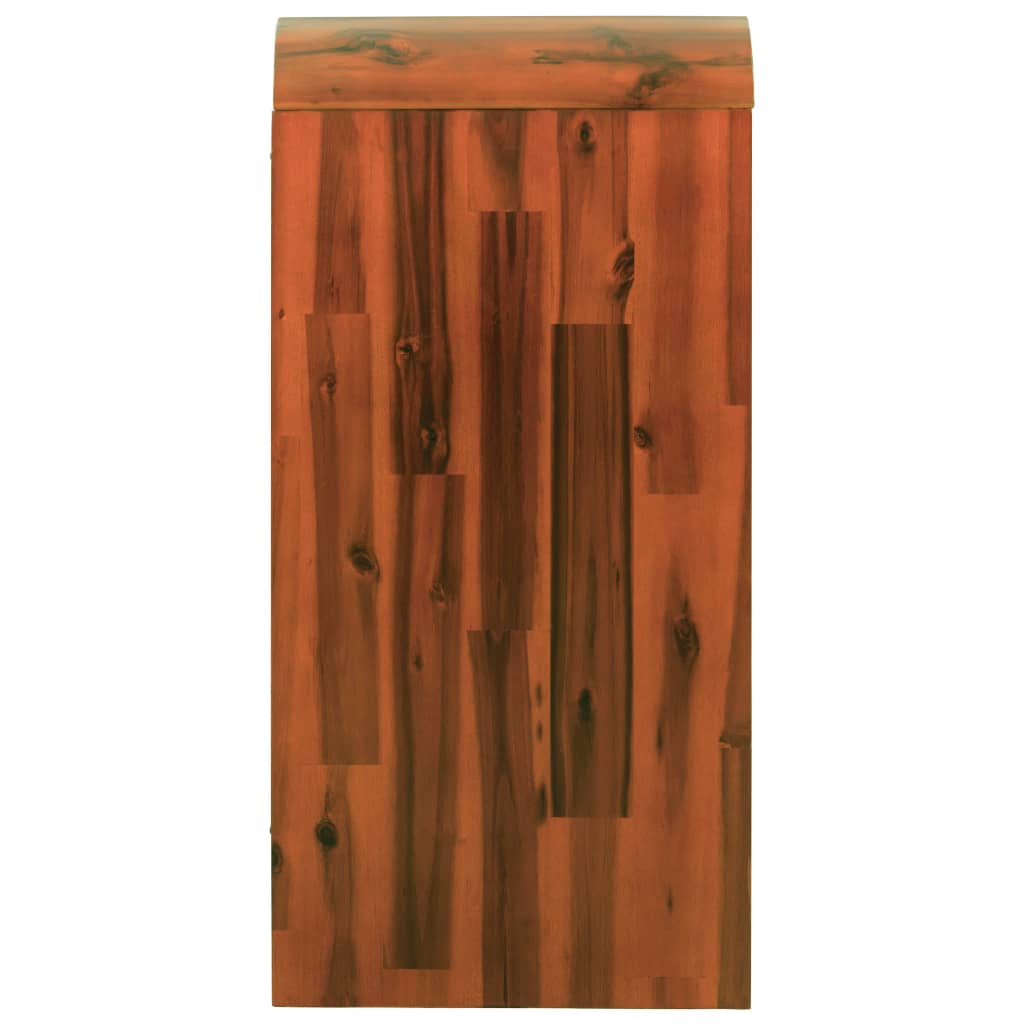 vidaXL Komoda se zásuvkami masivní akáciové dřevo 90 x 37 x 75 cm