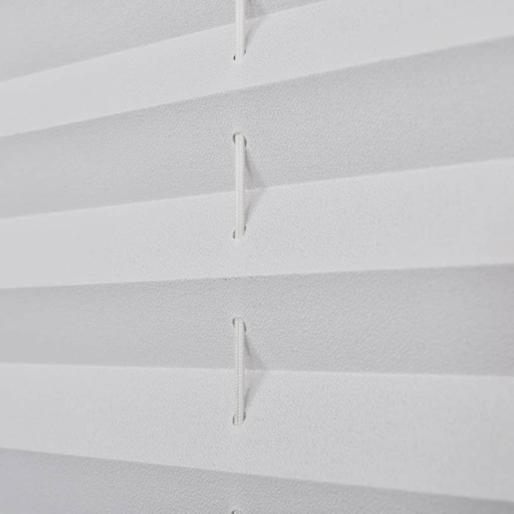 Plisované žaluzie / rolety Plisse 110 x 200 cm - bílé