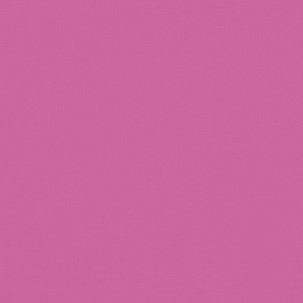 vidaXL Poduška na palety růžová 50 x 40 x 12 cm textil