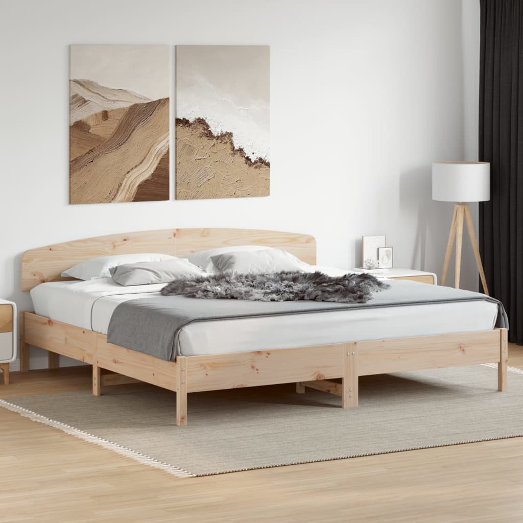 vidaXL Čelo postele 180 cm masivní borové dřevo
