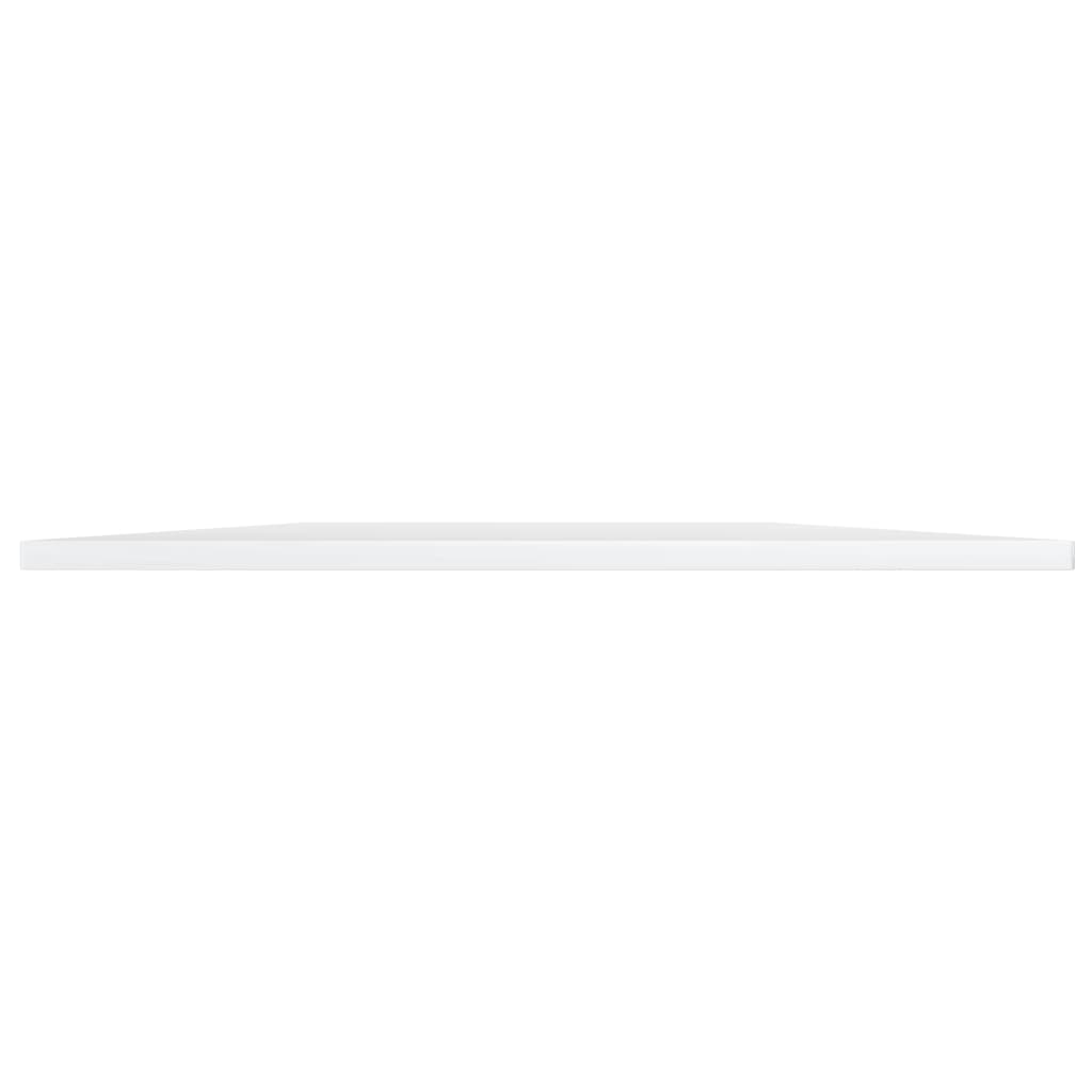 vidaXL Přídavné police 4 ks bílé vysoký lesk 80x30x1,5 cm dřevotříska
