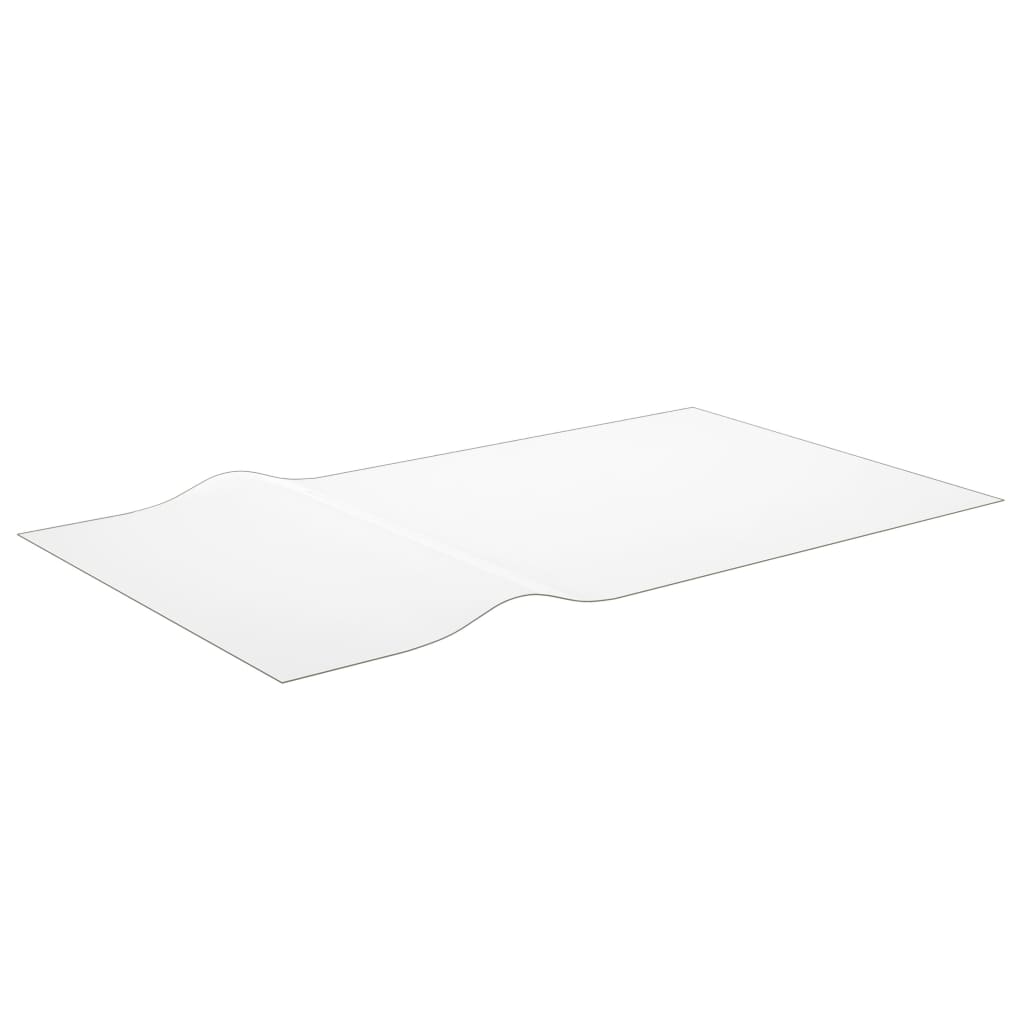 vidaXL Ochranná fólie na stůl matná 120 x 60 cm 1,6 mm PVC