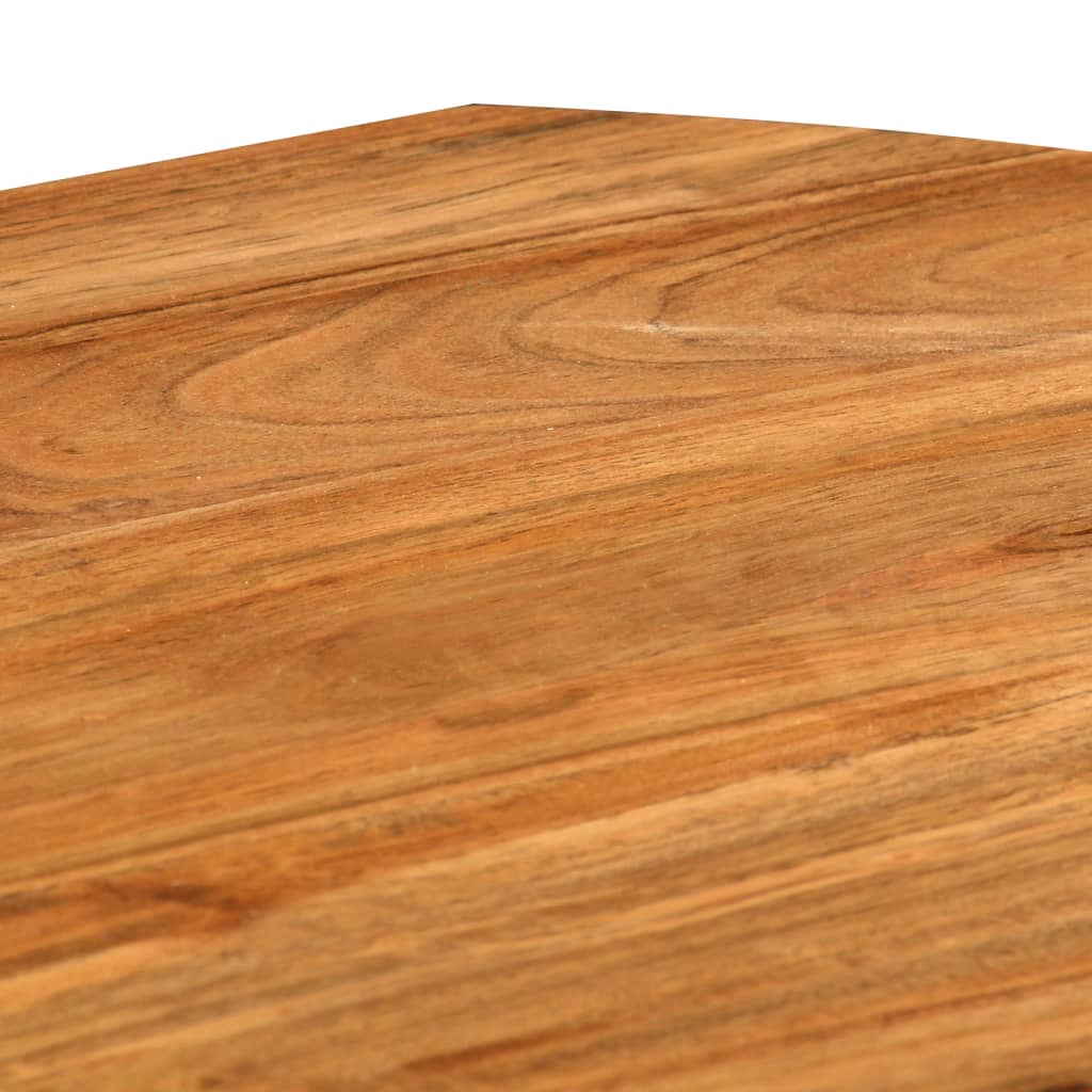 vidaXL Konzolový stolek z masivního akáciového dřeva 100 x 35 x 75 cm