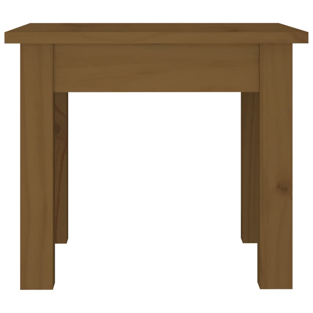 vidaXL Konferenční stolek medově hnědý 35x35x30 cm masivní borovice