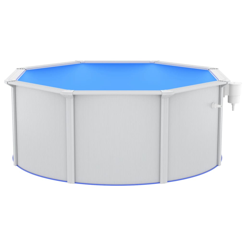 vidaXL Bazén s pískovým filtračním čerpadlem a žebříkem 300 x 120 cm