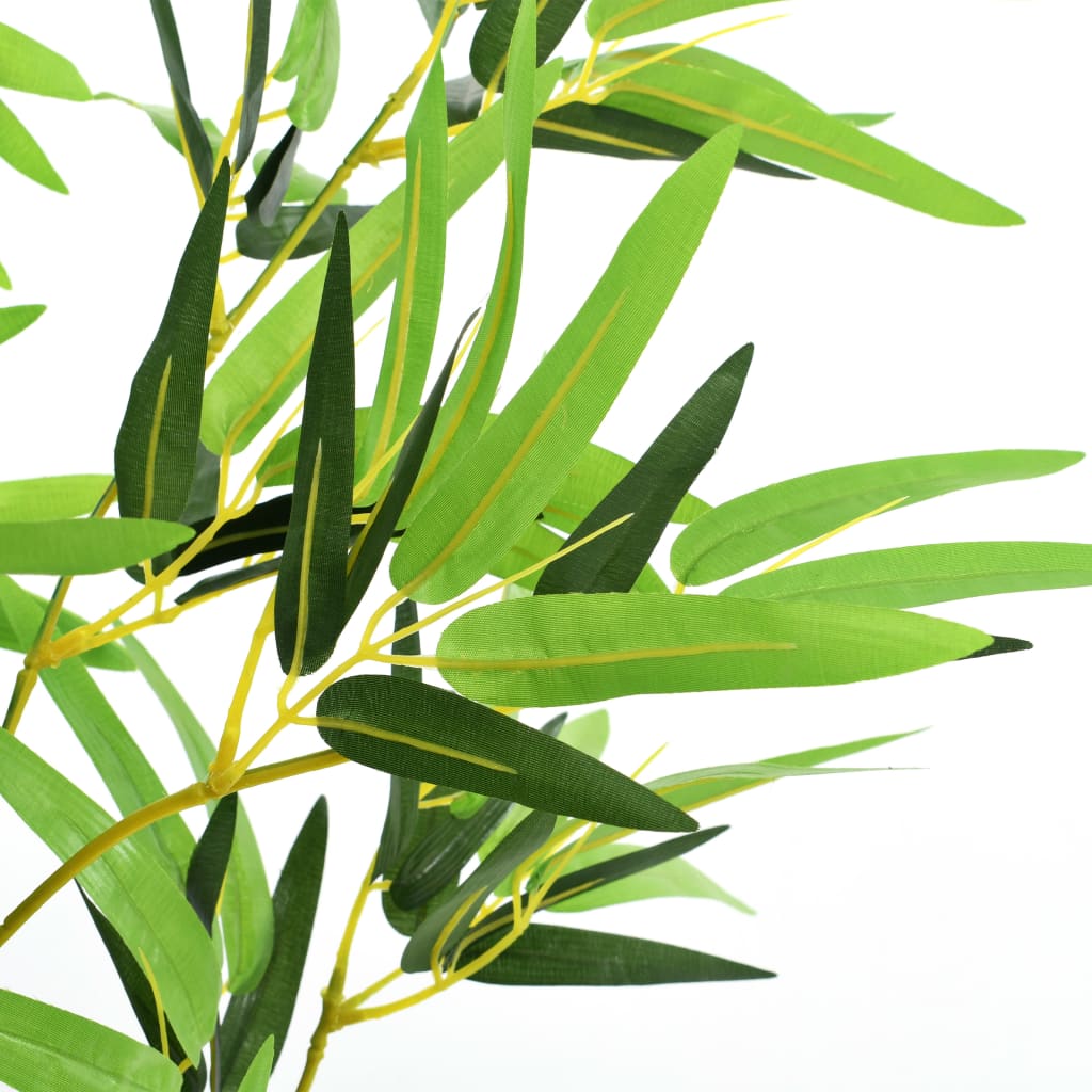 vidaXL Umělá rostlina bambus s květináčem 150 cm zelená