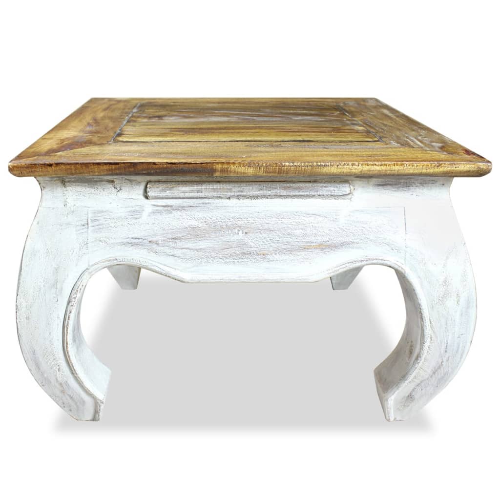 vidaXL Odkládací stolek masivní recyklované dřevo 50 x 50 x 35 cm