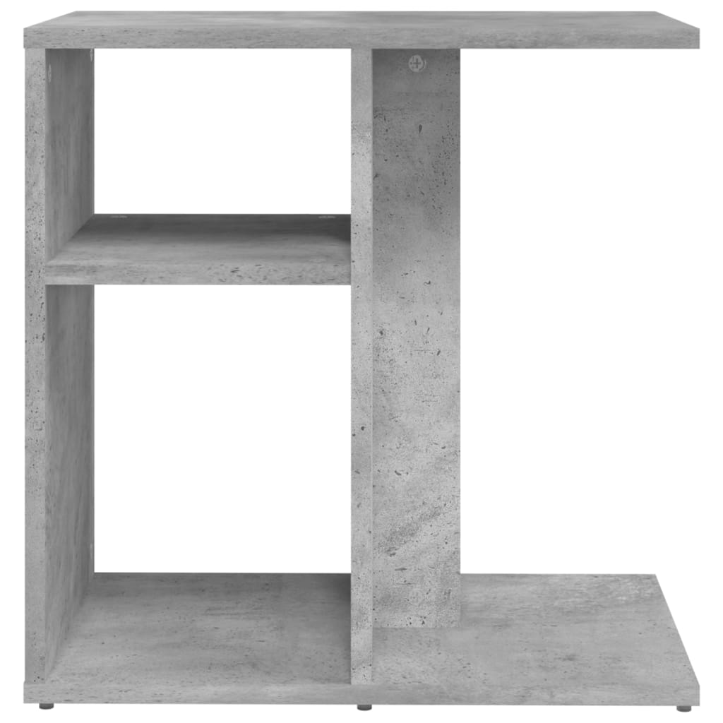 vidaXL Odkládací stolek betonově šedý 50 x 30 x 50 cm dřevotříska