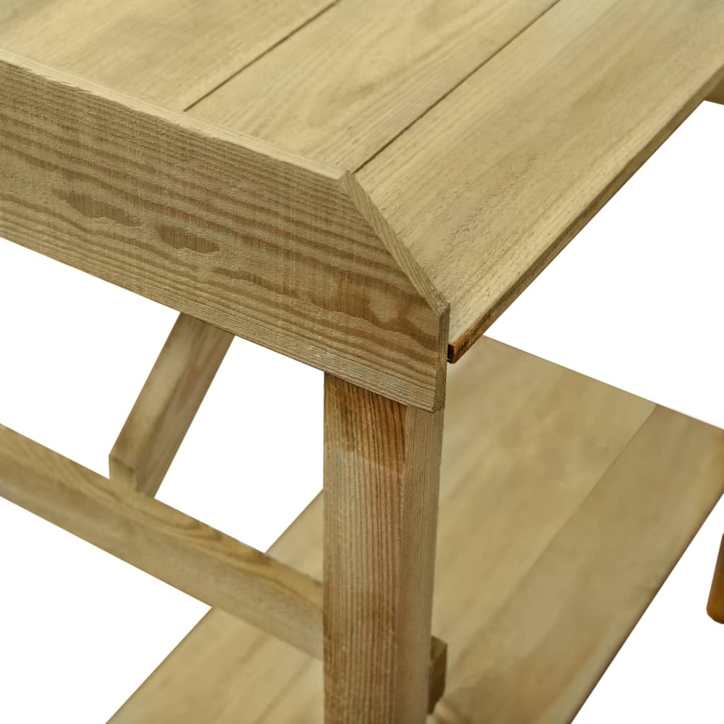 vidaXL Přesazovací stolek impregnovaná borovice 75 x 40 x 90 cm