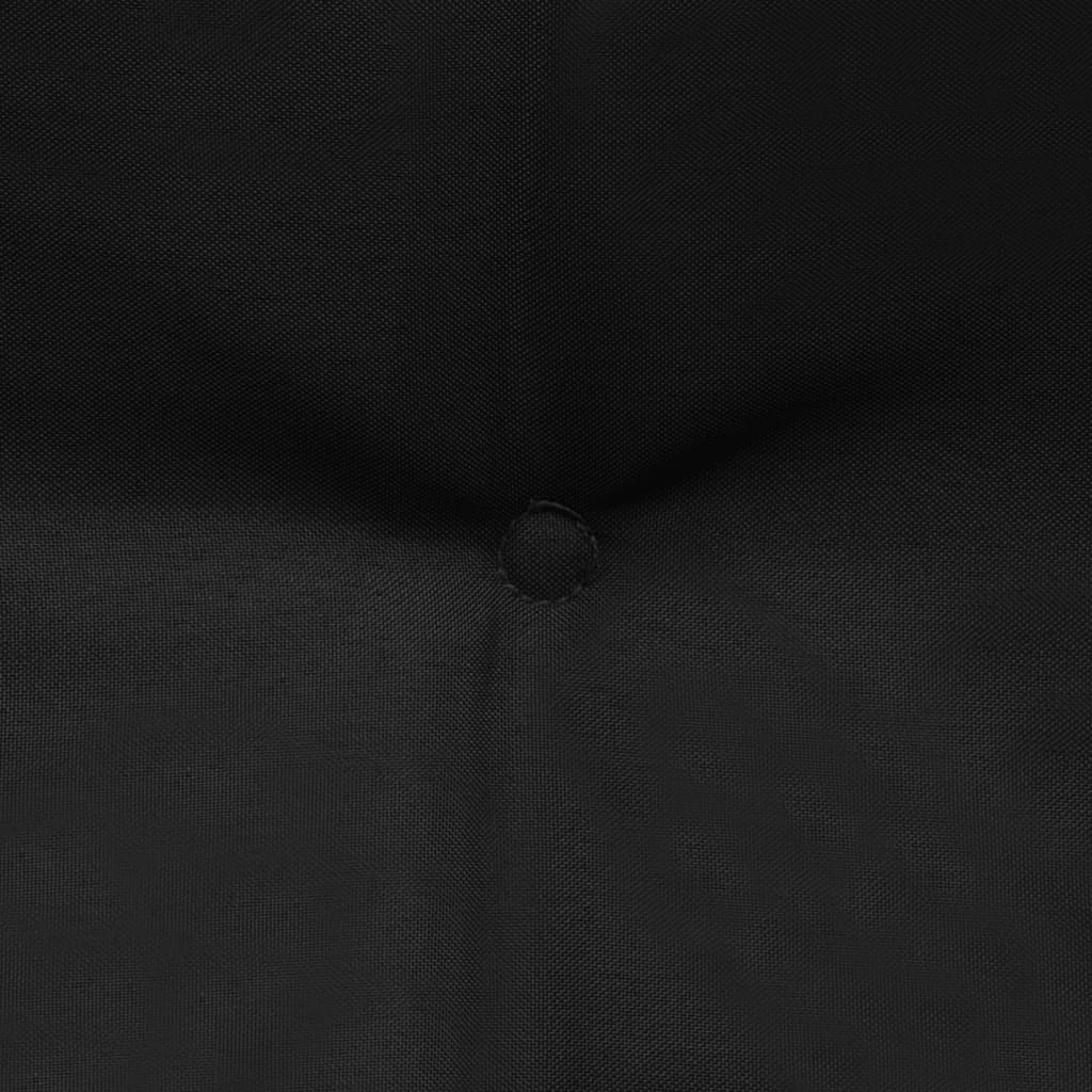 vidaXL Poduška pro závěsné houpací křeslo černo-šedá 150 cm textil