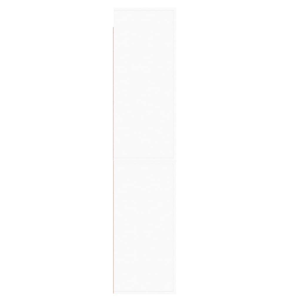 vidaXL Skříň highboard bílá kompozitní dřevo