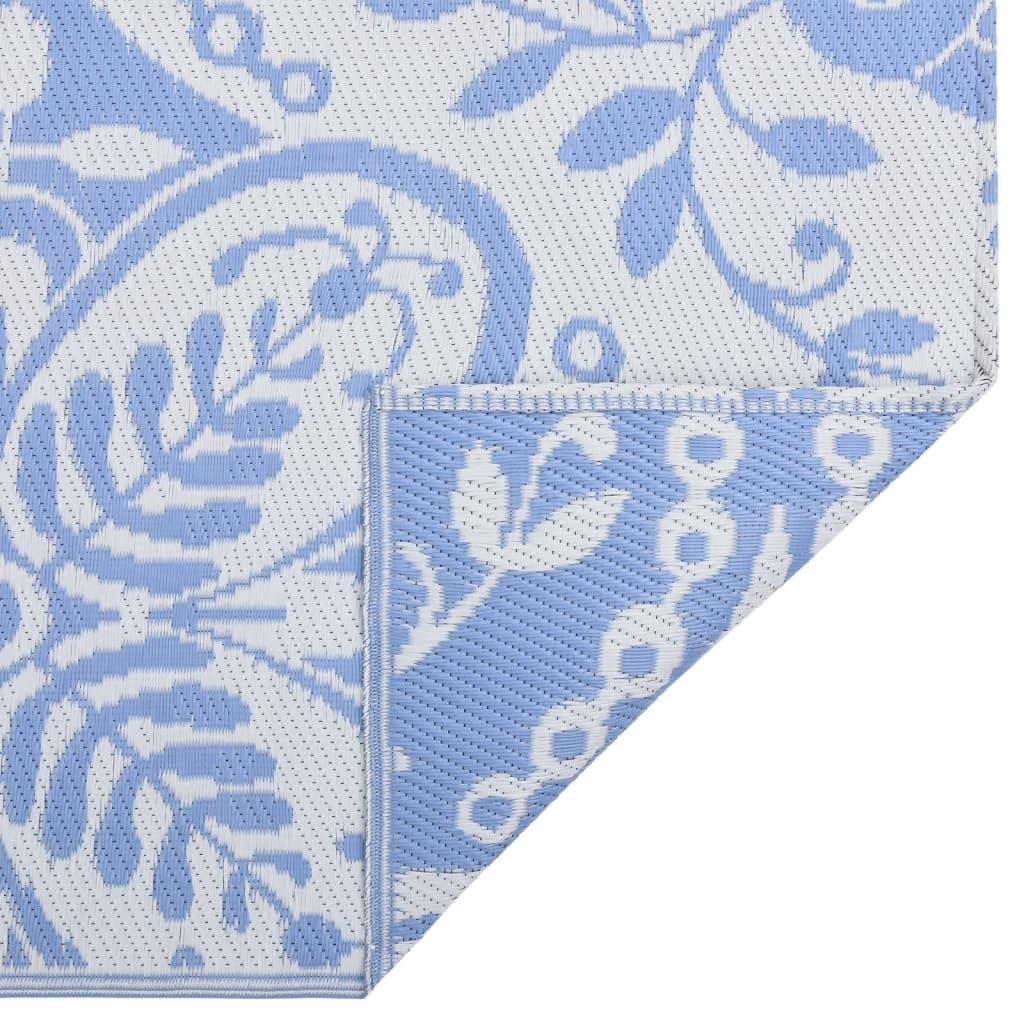 vidaXL Venkovní koberec bledě modrý 190 x 290 cm PP