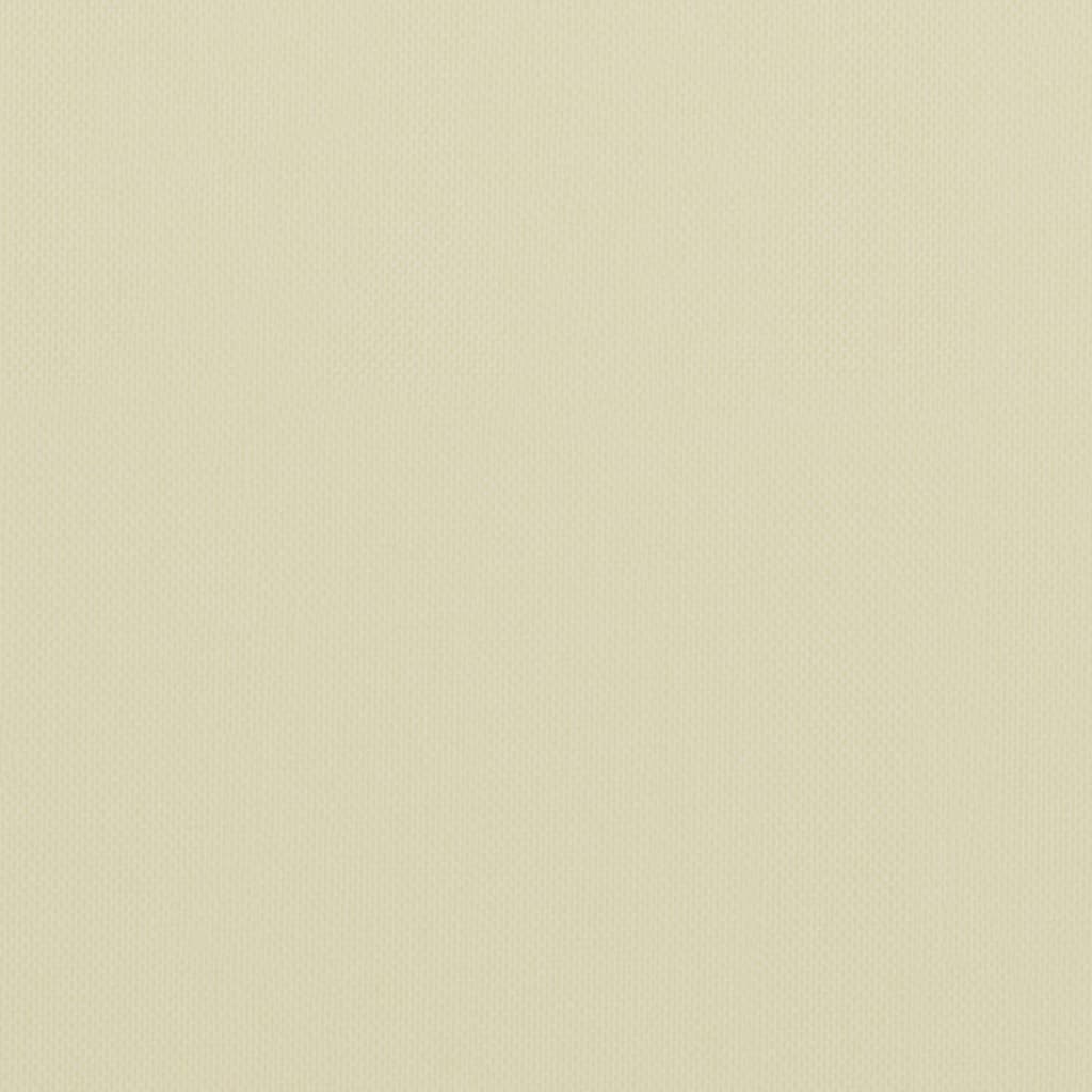 vidaXL Balkónová zástěna krémová 120 x 400 cm oxfordská látka