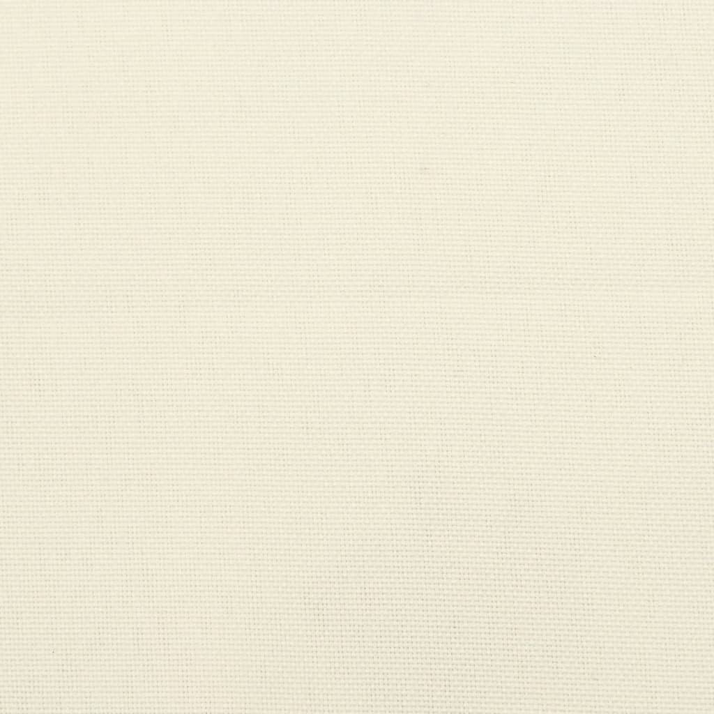 vidaXL Poduška na palety krémová 80 x 40 x 12 cm textil