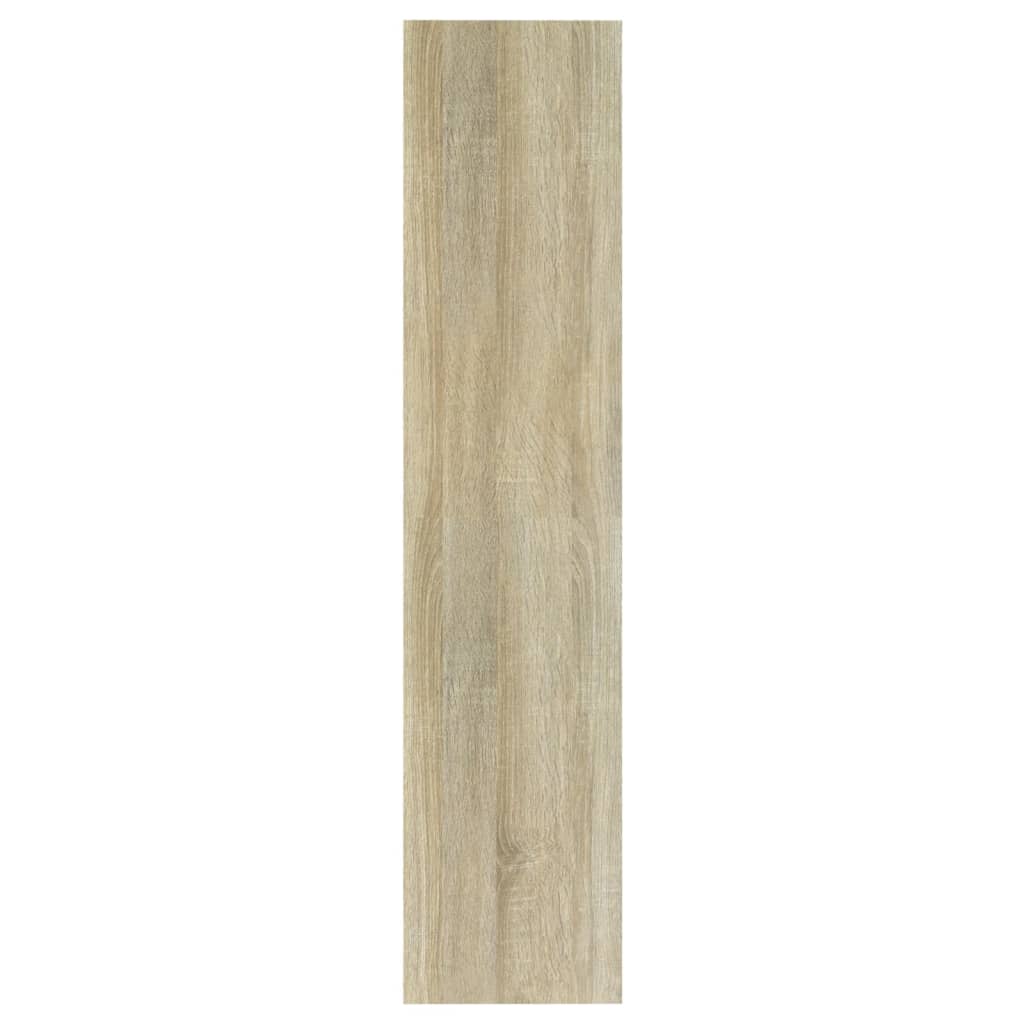 vidaXL Knihovna/dělicí stěna dub sonoma 60x30x135 cm kompozitní dřevo