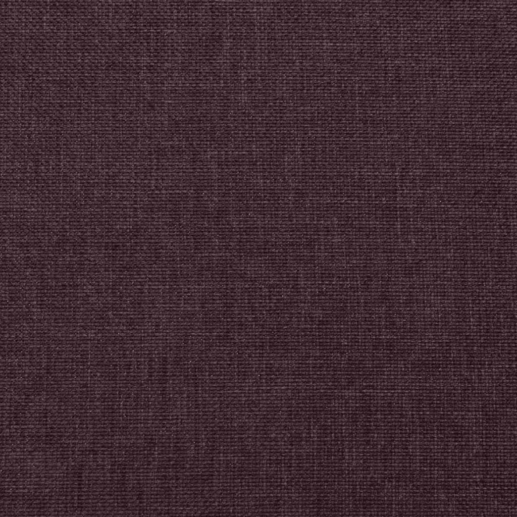 vidaXL Zvedací masážní polohovací křeslo fialové textil