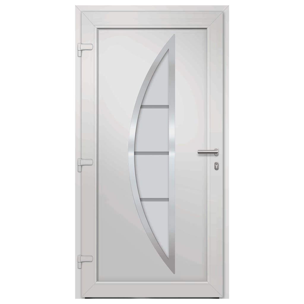 vidaXL Vchodové dveře antracitové 98 x 190 cm