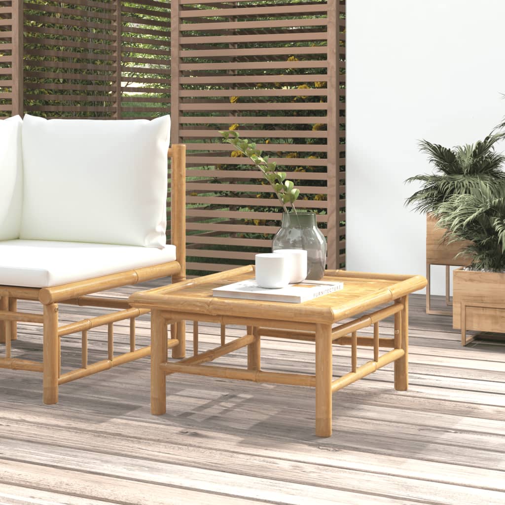 vidaXL Zahradní stůl 65 x 55 x 30 cm bambus