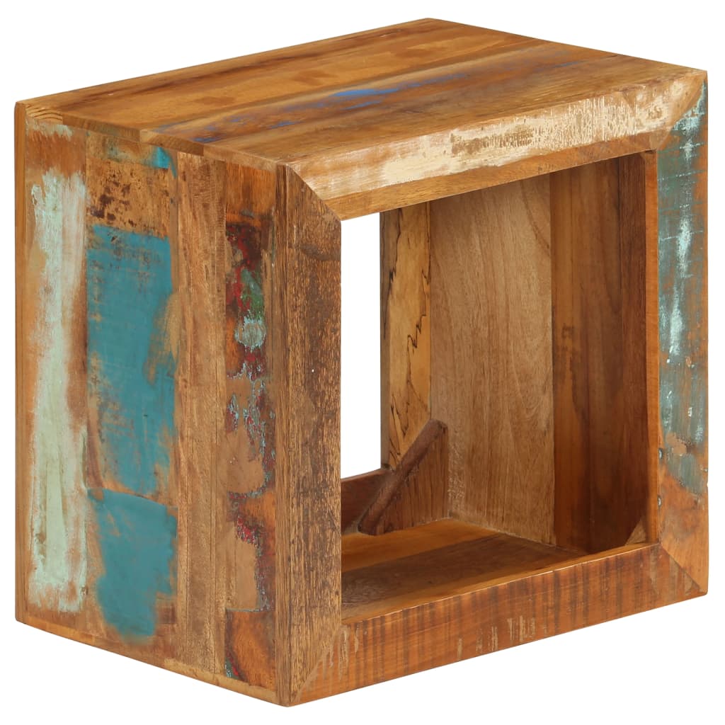 vidaXL Stolička 40 x 30 x 40 cm masivní recyklované dřevo