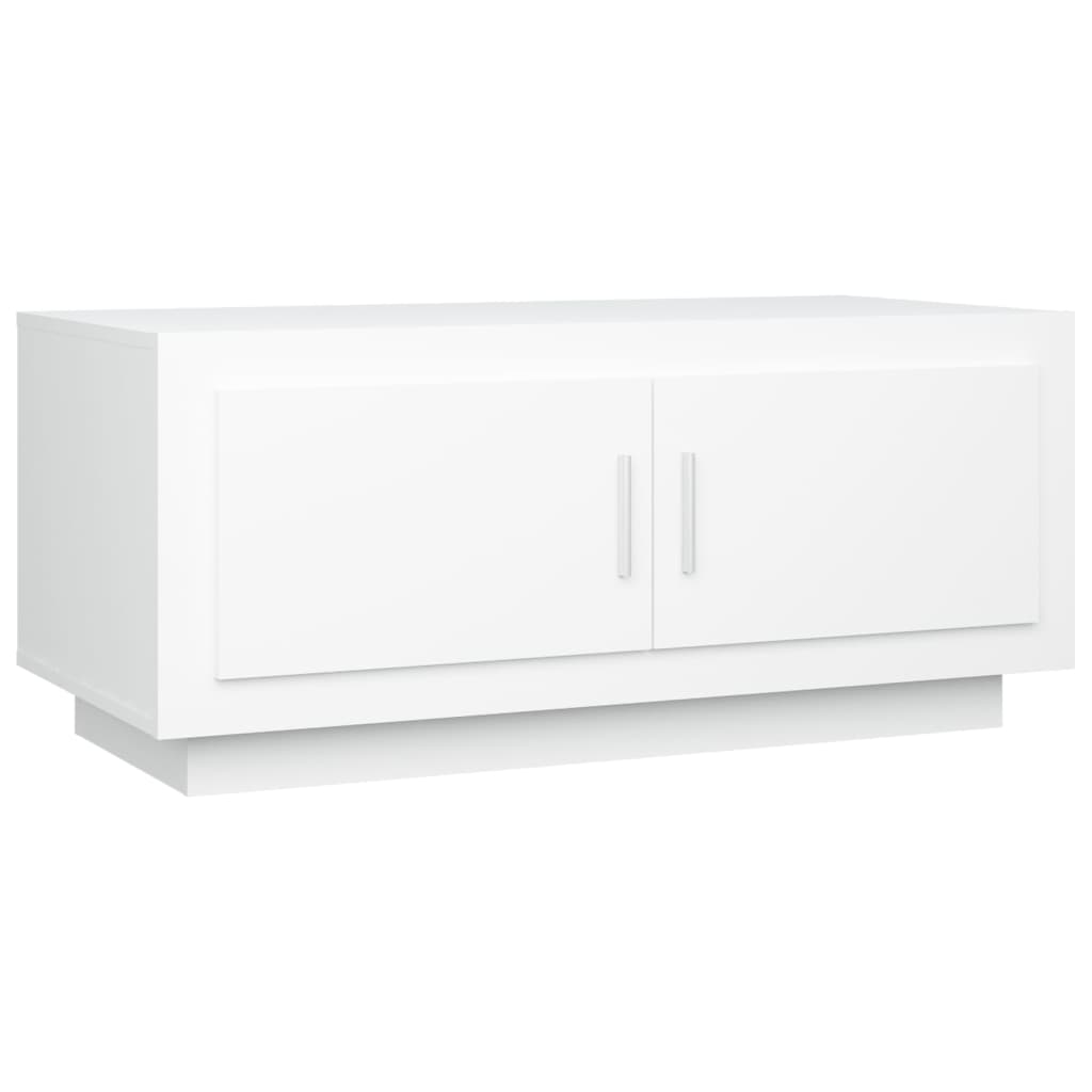 vidaXL Konferenční stolek bílý 102 x 50 x 45 cm kompozitní dřevo